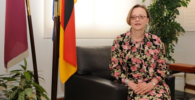 Angelika Storz-Chakarji, German Ambassador to Qatar tells, The Edge that in spite of the macroeconomic differences in Europe, the German economy has experienced a phase of solid growth in recent years, thanks to the consciously chosen strategy of a strong manufacturing sector which is the backbone of the German economy.